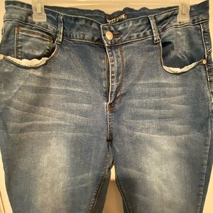 Plus Size Chic Soul Making Moves Skinny Jeans